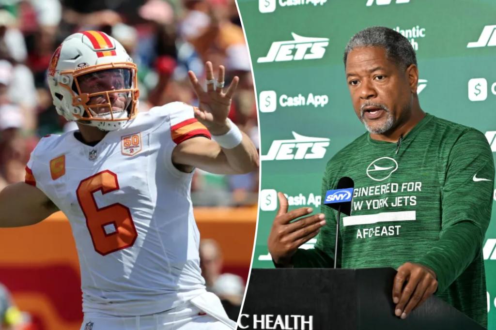 Jets’ Steve Wilks isn’t buying Baker Mayfield’s lingering Panthers grievance
