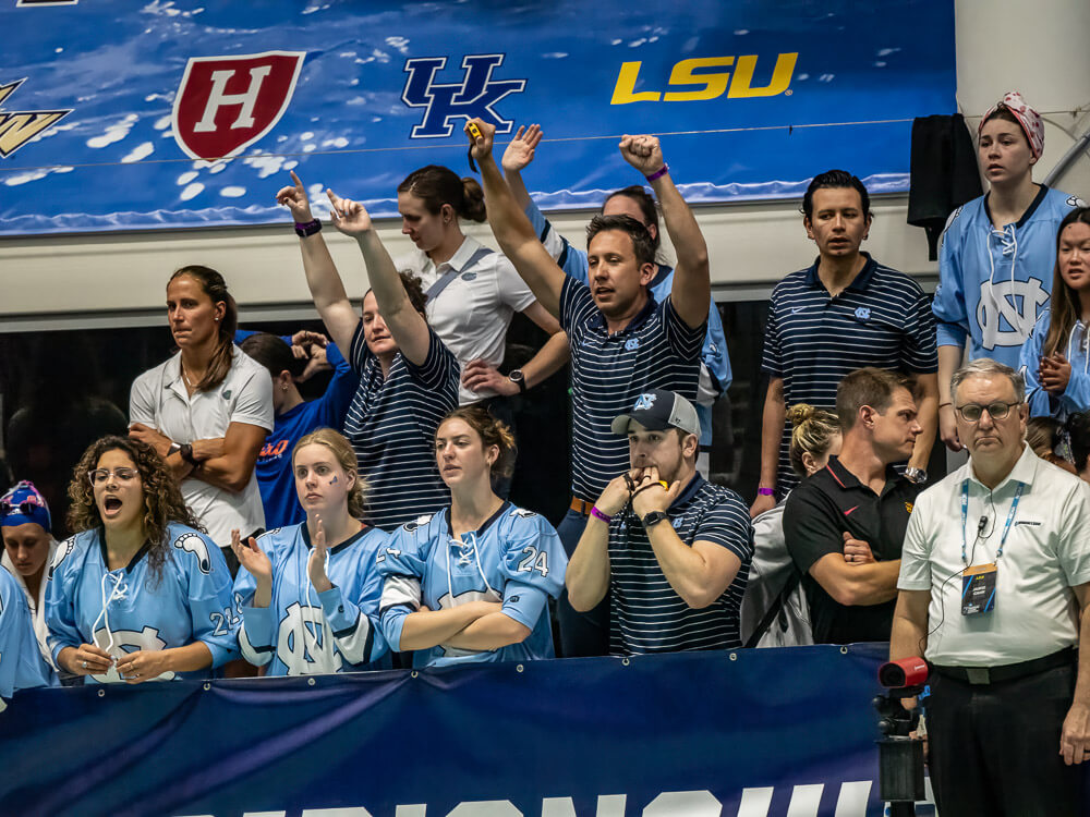 Louis Dramm Impressive as North Carolina Easily Defeats Queens