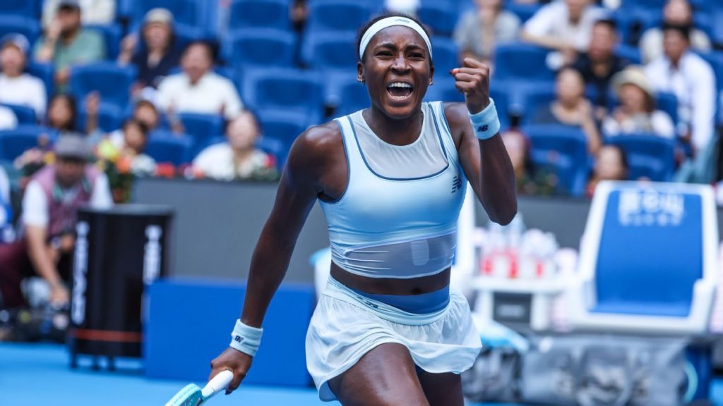 Gauff needs 3 sets to reach 3rd round in Beijing Gauff needs 3 sets to reach 3rd round in Beijing