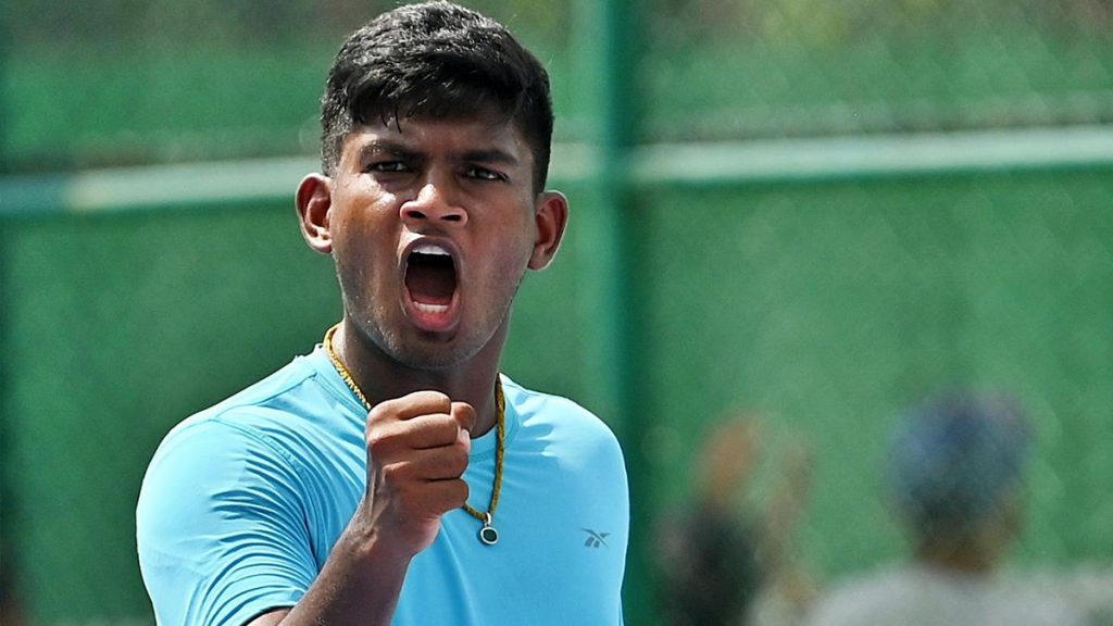 National tennis | Debasis rallies to down fifth seed Aggarwal National tennis | Debasis rallies to down fifth seed Aggarwal