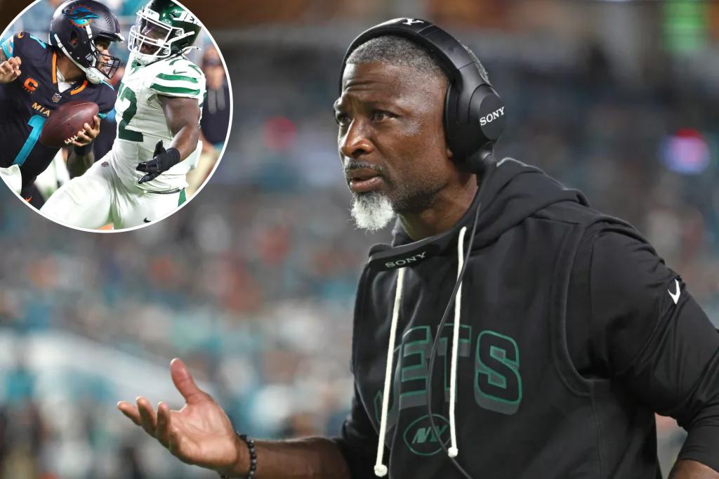 Aaron Glenn putting emphasis the other side of Jets’ turnover problem
