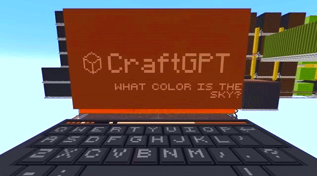 439 million blocks: Player builds functioning ChatGPT model in Minecraft 439 million blocks: Player builds functioning ChatGPT model in Minecraft