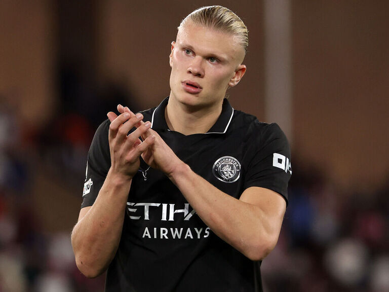 Haaland scores twice but Man City denied win by late Monaco penalty