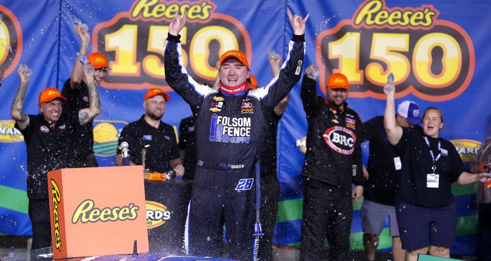 RECAP: Brenden Queen is Making Magic with His Eighth 2025 ARCA Victory at Kansas