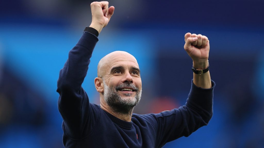 Pep Guardiola taking inspiration from Europe’s Ryder Cup heroes in Premier League title pursuit