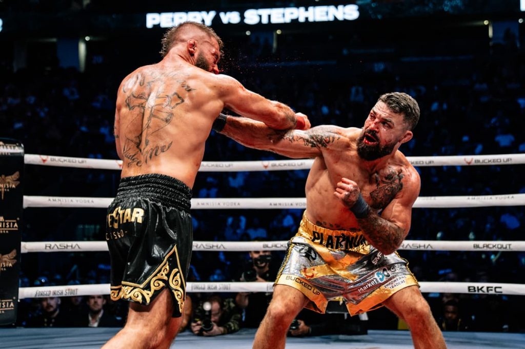 BKFC 82 photos: Mike Perry dominates Jeremy Stephens to stoppage victory BKFC 82 photos: Mike Perry dominates Jeremy Stephens to stoppage victory