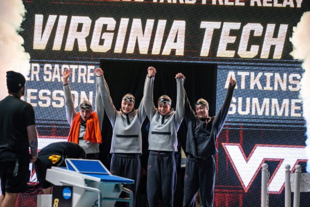 Virginia Tech Topple George Washington In Season Opener Meet