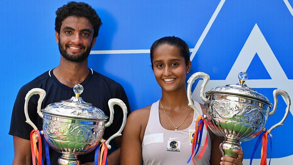 Manish and Vaishnavi are national champions Manish and Vaishnavi are national champions