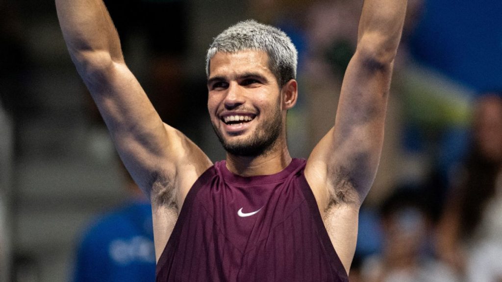 Alcaraz to face amateurs in 'One Point Slam' at AO Alcaraz to face amateurs in 'One Point Slam' at AO
