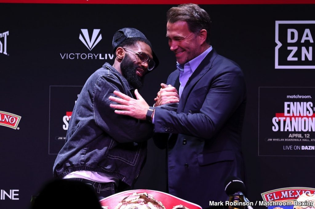 Hearn on Jaron Ennis’s Next Move After Saturday: If Vergil Ortiz Fight Doesn’t Happen, ‘We’ll Fight Murtazaliev or Fundora’