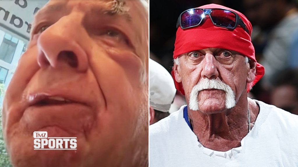 Ric Flair breaks down in tears remembering WWE legend Hulk Hogan after tragic death following cardiac arrest at home Ric Flair breaks down in tears remembering WWE legend Hulk Hogan after tragic death following cardiac arrest at home