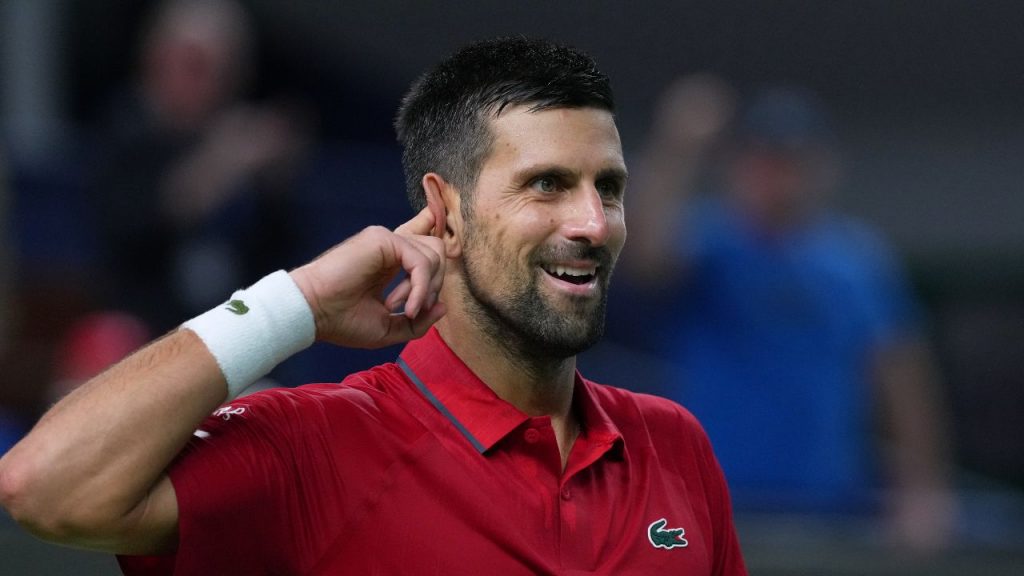 Djokovic sets up Shanghai Masters semifinal against Vacherot Djokovic sets up Shanghai Masters semifinal against Vacherot