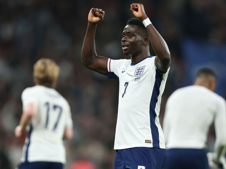 Saka's gem headlines England's confident friendly win over Wales Saka's gem headlines England's confident friendly win over Wales