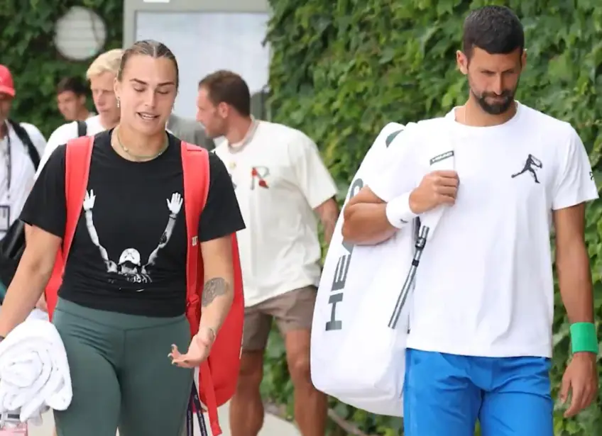 Aryna Sabalenka jokes: 'Novak Djokovic will win Shanghai thanks to me'