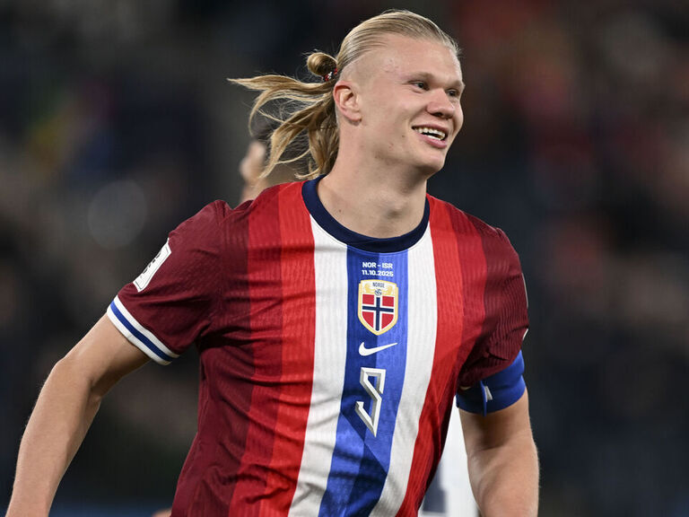 Haaland bags hat-trick against Israel to reach 50 goals for Norway