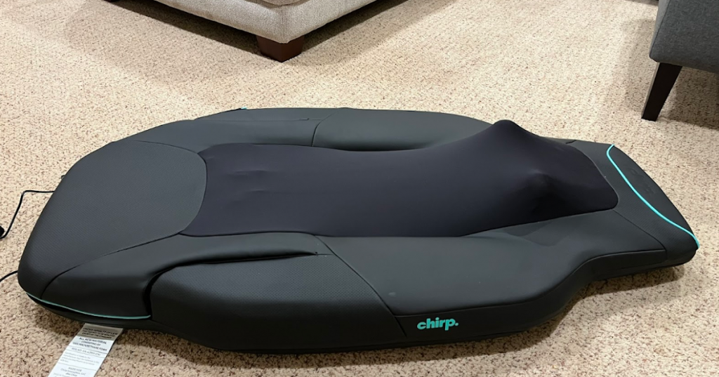 Chirp Contour Decompression & Massage Table Review: Help the Back!