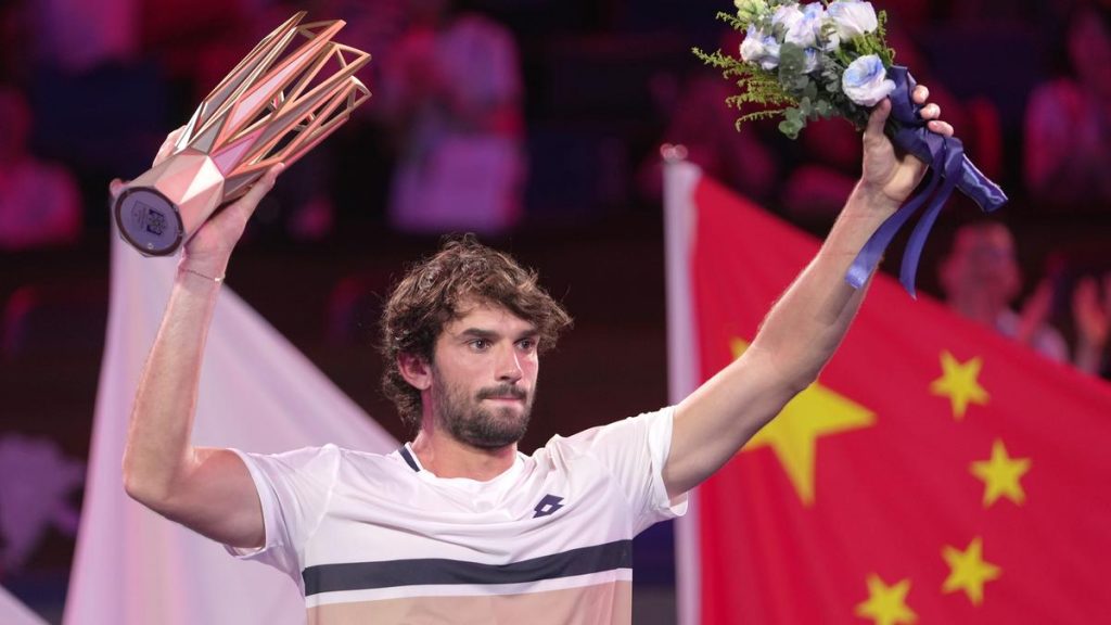 Vacherot beats cousin Rinderknech to clinch Shanghai Masters title