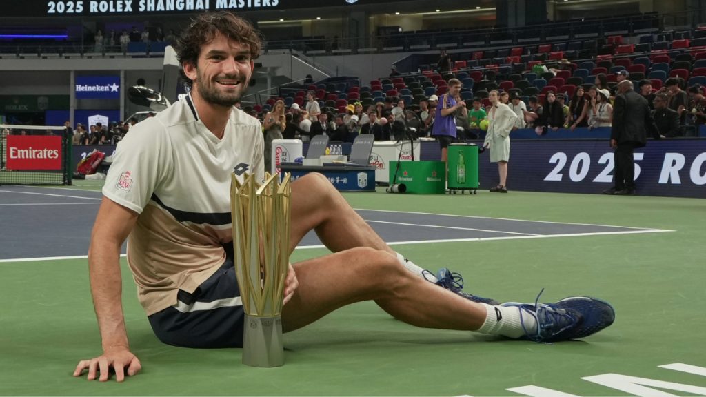 Vacherot beats cousin Rinderknech to win Shanghai Masters Vacherot beats cousin Rinderknech to win Shanghai Masters