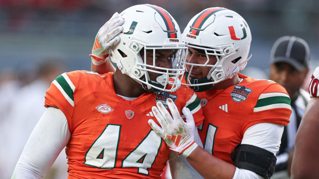 Miami's Rueben Bain Jr. starting to get some major hype