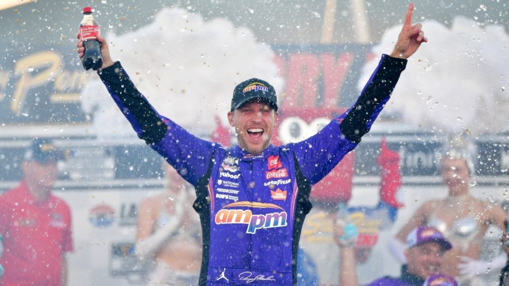 Denny Hamlin identifies defining moment of 60th career Cup win at Las Vegas