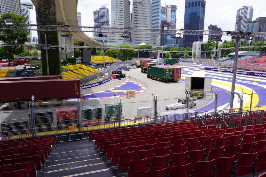 Singapore Grand Prix: Turn 1 Grandstand Review
