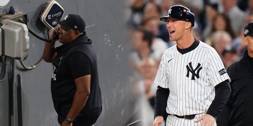 Yankees part ways with bullpen coach, first-base coach (sources)
