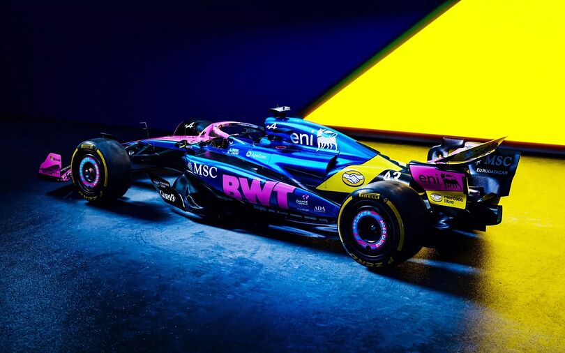 Alpine unveil their one-off livery for this weekend's United States Grand Prix