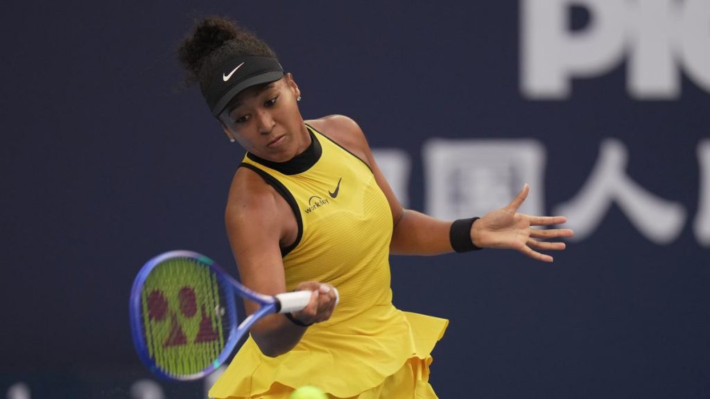 Naomi Osaka out of Japan Open quarterfinals with left leg injury Naomi Osaka out of Japan Open quarterfinals with left leg injury