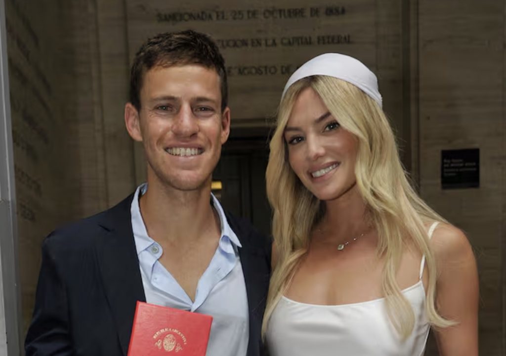 Diego Schwartzman Marries Longtime Fiance in Argentina