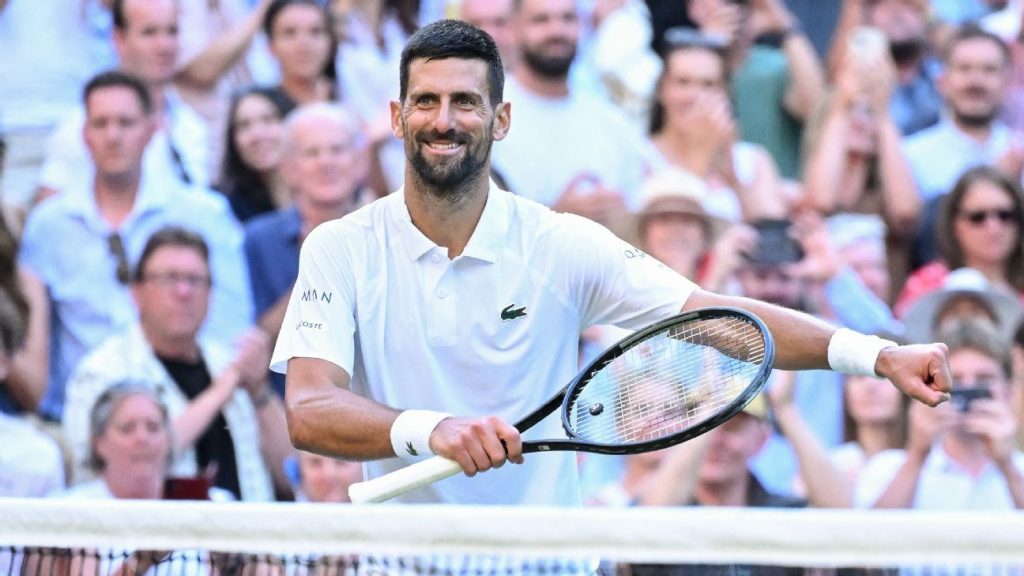 Djokovic driven by LeBron, Brady to play past 40