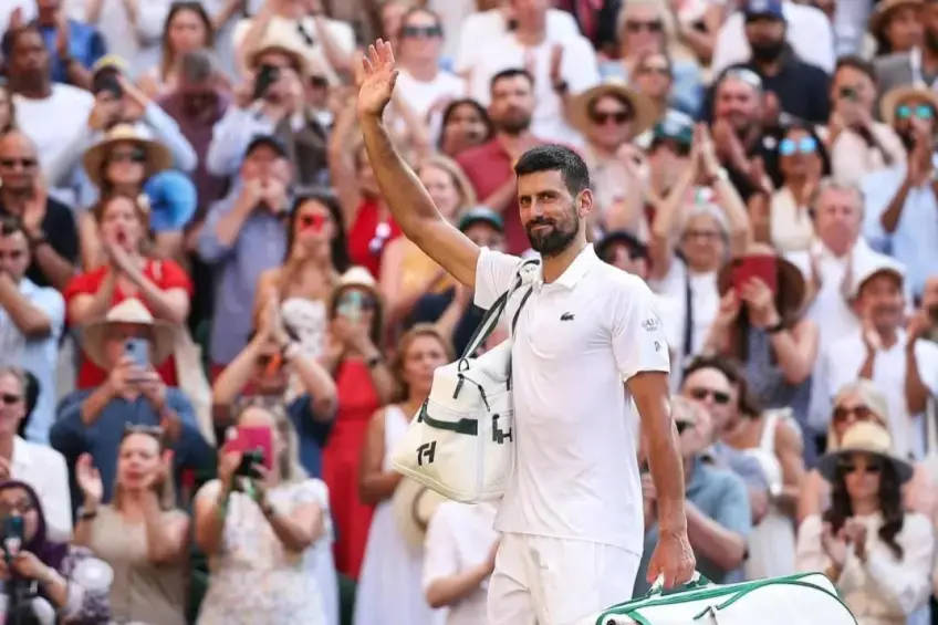 Novak Djokovic is very close to another piece of history Novak Djokovic is very close to another piece of history