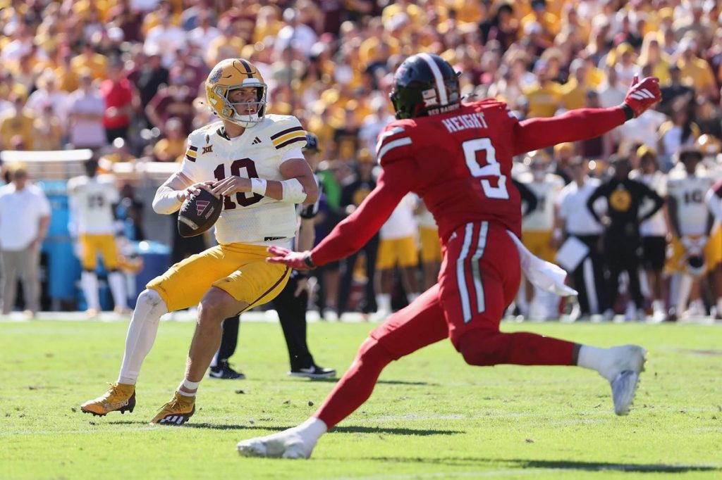 Arizona State downs No. 7 Texas Tech, putting Big 12 favorite Red Raiders in CFP peril