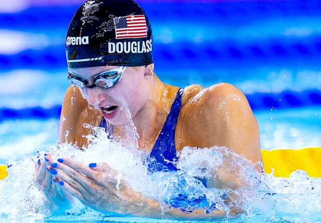 2025 World Cup – Westmont: Day 3 Prelims Scratches – No Douglass In The Women’s 200 IM 2025 World Cup – Westmont: Day 3 Prelims Scratches – No Douglass In The Women’s 200 IM