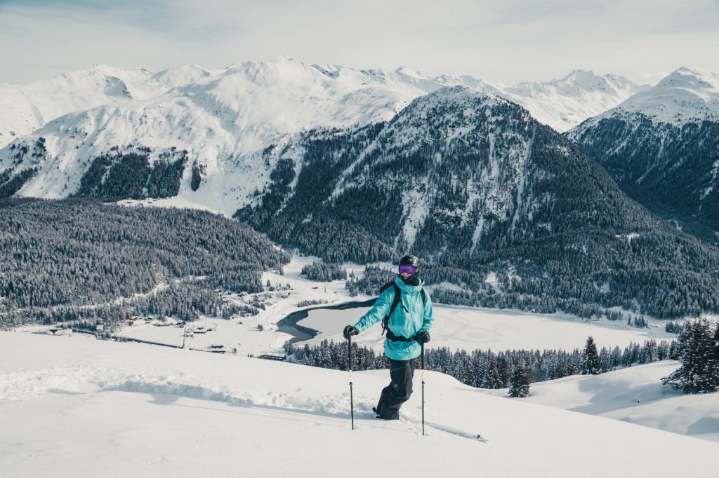 Freeriding Davos Klosters