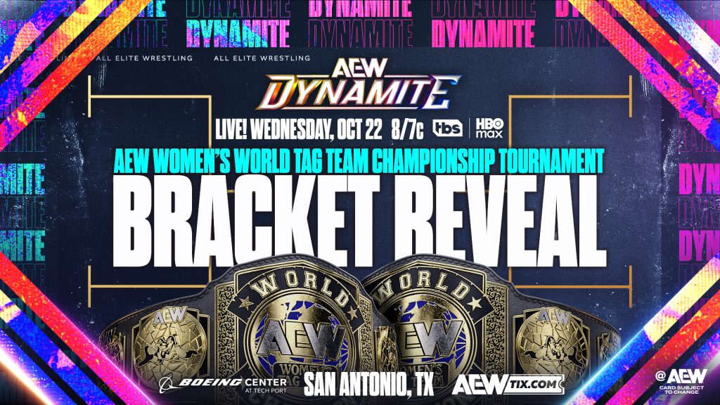 AEW Women’s Tag Team Title Bracket To Be Revealed On Dynamite