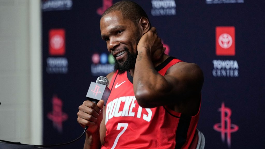 Durant says decision to sign M extension with Rockets was a ‘no brainer’