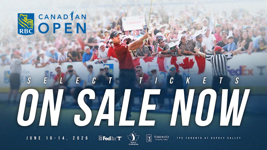 Select 2026 RBC Canadian Open tickets now available at early-bird pricing