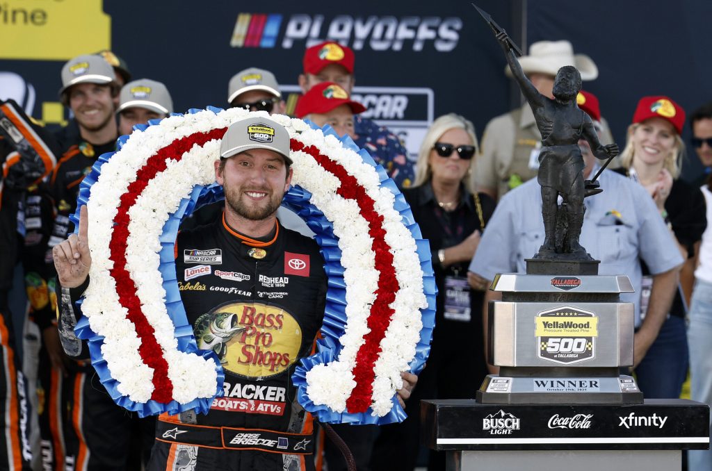 RECAP: Chase Briscoe Grabs His Final 4 Spot with a NASCAR Cup Series Win at Talladega