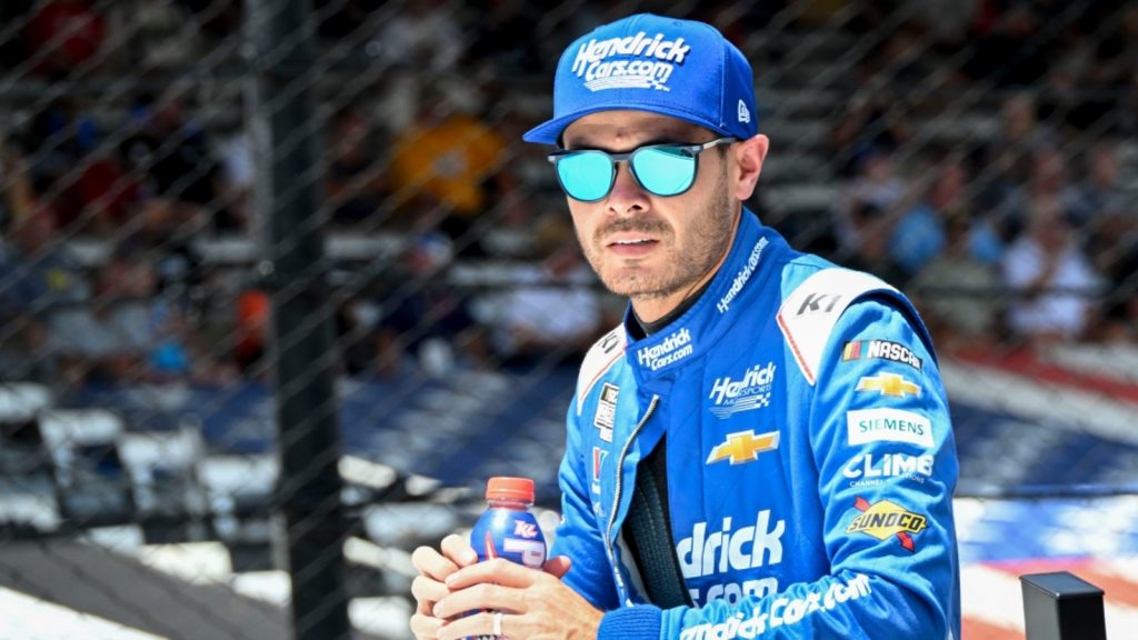 Denny Hamlin reacts to Kyle Larson running out of fuel, missing winning chance at Talladega Denny Hamlin reacts to Kyle Larson running out of fuel, missing winning chance at Talladega