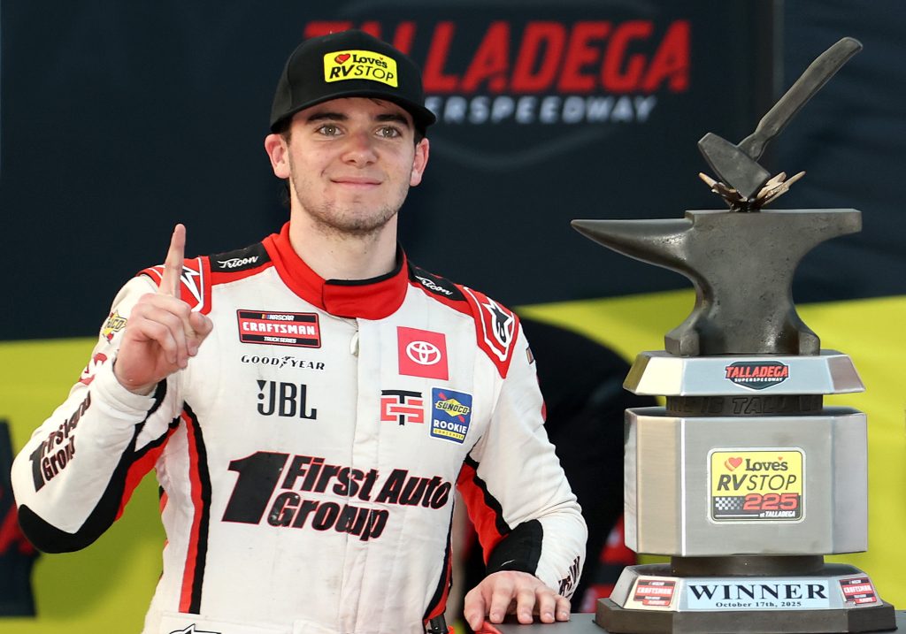 RECAP: Gio Ruggiero Captures His First NASCAR Truck Series Win at Talladega