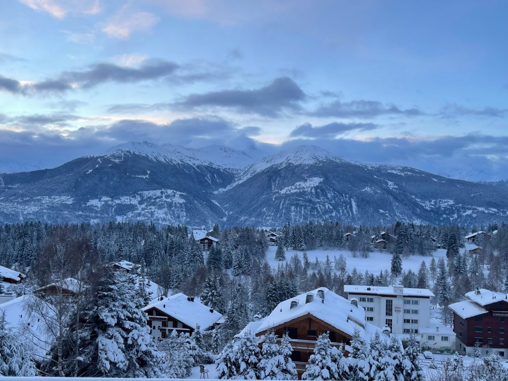Winter in Crans-Montana Winter in Crans-Montana