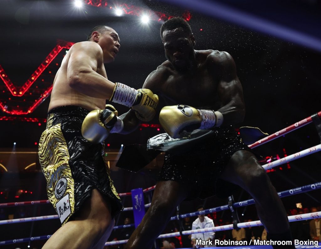 Dave Allen Wants Zhilei Zhang Next; Hearn Likes The Fight