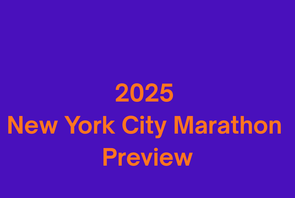 2025 New York City Marathon Preview 2025 New York City Marathon Preview