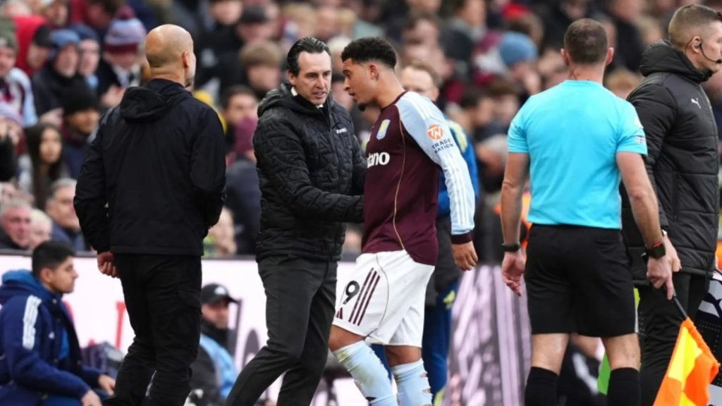 ‘He’s not happy’ – Unai Emery addresses ’embarrassing’ Jadon Sancho change