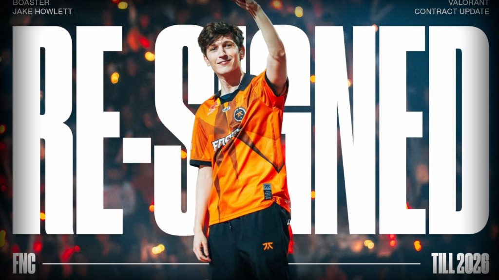 Boaster Puts End to Valorant Retirement Rumors & Signs New Fnatic Contract Boaster Puts End to Valorant Retirement Rumors & Signs New Fnatic Contract