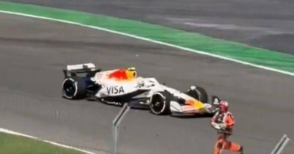 New footage shows just how close F1 marshals came to disaster in Mexico GP incident New footage shows just how close F1 marshals came to disaster in Mexico GP incident