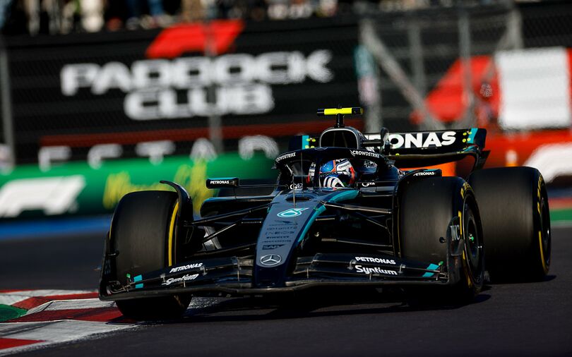 "The first lap here is always a bit of a lottery," sums up Shovlin Mercedes' tough …