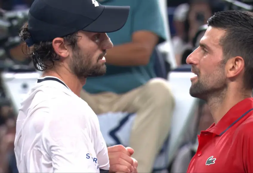 Valentin Vacherot on beating Novak Djokovic: 'A moment I will never forget' Valentin Vacherot on beating Novak Djokovic: 'A moment I will never forget'