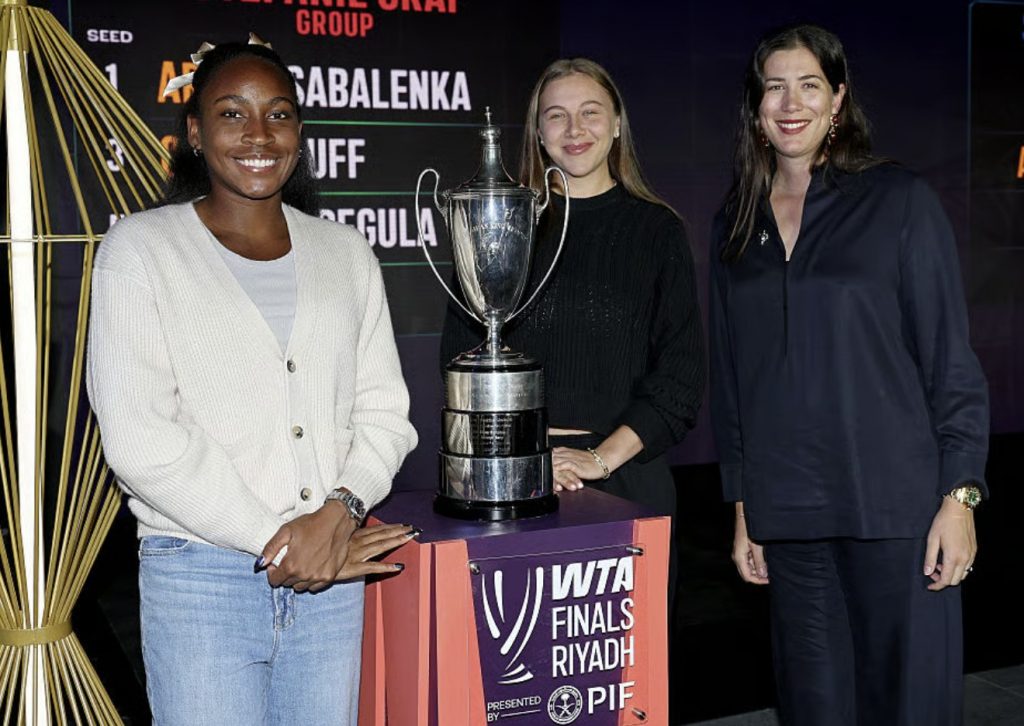 WTA Finals Draws Revealed in Riyadh WTA Finals Draws Revealed in Riyadh