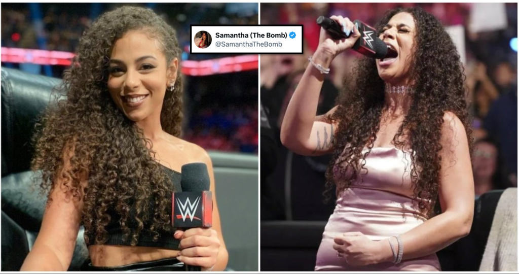 Samantha Irvin Shocks WWE Fans With Tweet About Company Samantha Irvin Shocks WWE Fans With Tweet About Company